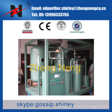Multi-function Vacuum Oil Purifier Oil Regeneration Plant For Transformer Oil ZYB